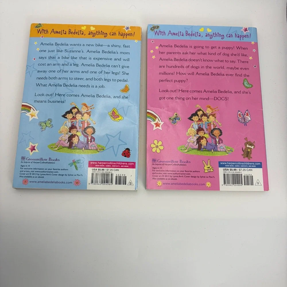 Amelia Bedelia Chapter Books‎ Boxed Set 1-4 Paperback No Stickers